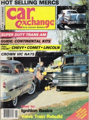 CAR EXCHANGE 1982 NOV - '63 COMET,'59 LARK,'47 LNCOLN